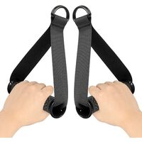 2pcs Heavy Duty Band Handles with Strong Carabiners,Upgraded Resistance Band Handle,Replacement Fitness Equipment for Pilates,Yoga,Strength Trainer