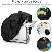 Fits Most Grills Waterproof UV Resistant Extra Large Gas Barbeque BBQ Cover Heavy Duty BBQ Grill Protector(XL)