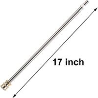 Pressure Washer Extension Wand, 17 inch Power Washer Replacement Lance, 1/4 Quick Connect, 2 PCS