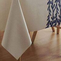 Waterproof Tablecloths, Coffee Table Mat, Non-slip PVC Rectangular Tablecloth, Anti-Oily and Anti-Fade Table Cover for Kitchen, Dining Room, Warm Pattern ， 1,120 * 80