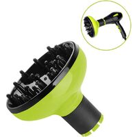 1 Professional Hair Dryer Diffuser Green Wavy Curly Natural Hair Specially Designed for Hair Salons, Suitable 4.2cm-4.8cm