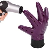 Hand Shape Hair Dryer Diffuser, Plastic Hair Dryer Accessories Salon Styling Tools