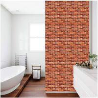 Tile Stickers, 3D Tile Stickers Wall Tile Sticker Self Adhesive Stick Home Decor for Living Room Kitchen Room Stick 5 Pieces (30 x 30 cm / 11.8 x 11.8 inch)