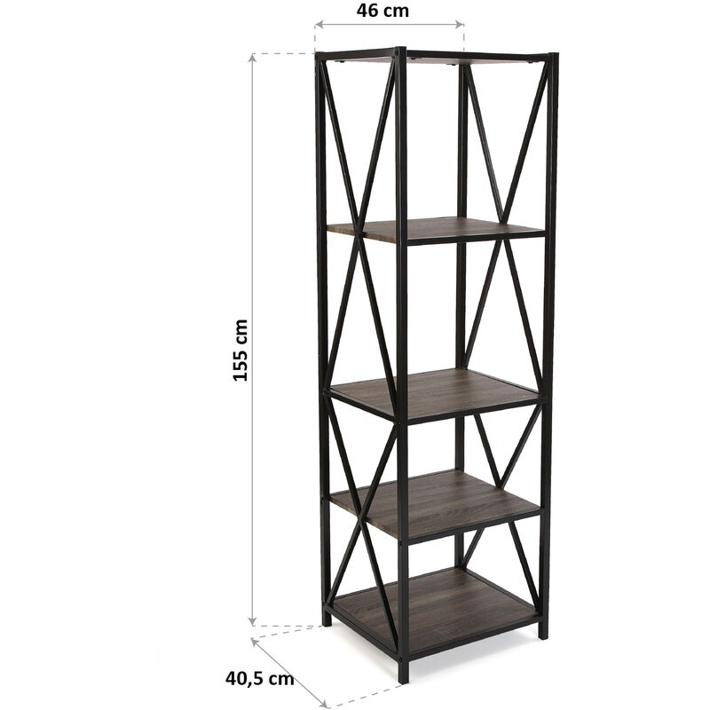 Bücherregale UBD 60 cm - Satz von 2