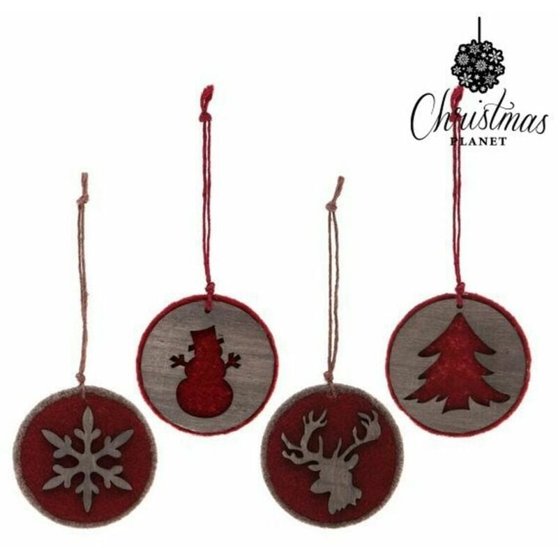 Adorno De Christmas planet 1896 rojo navideño 8422259331896 s1105704