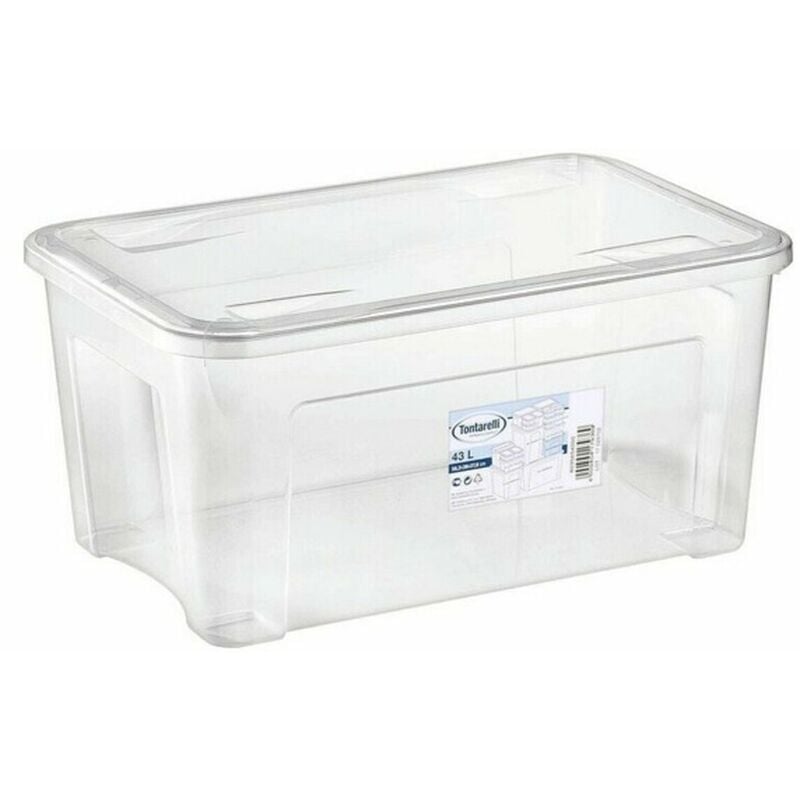 Caja de Almacenaje con Tapa Combi Tontarelli (59 x 39 x 28 cm) 8009404179369 S2200497 Tontarelli