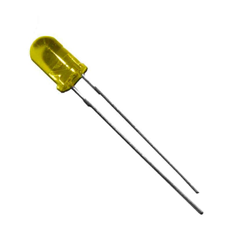 Diodo led amarillo 5mm (manualidades) 1,9v edm 8436300957720 02010 MOLGAR