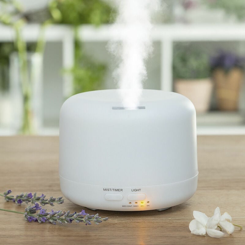 Humidificador Difusor de Aromas con LED Multicolor Steloured InnovaGoods 8435527818050 V0103266 InnovaGoods