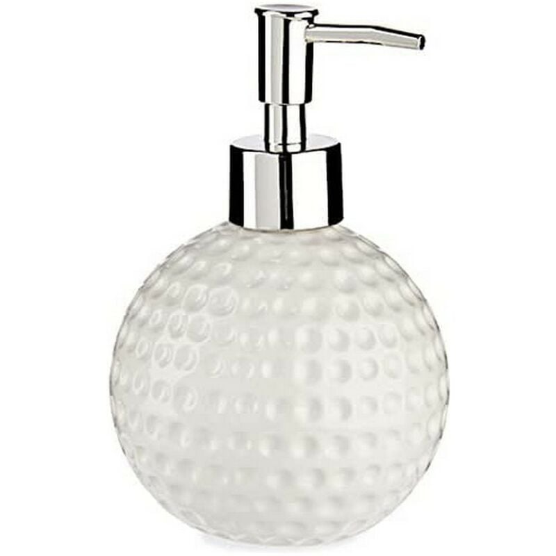 Dispensador de Jabón Golf Cerámica Metal Blanco (300 ml) 4899888324089 S3606930 Berilo