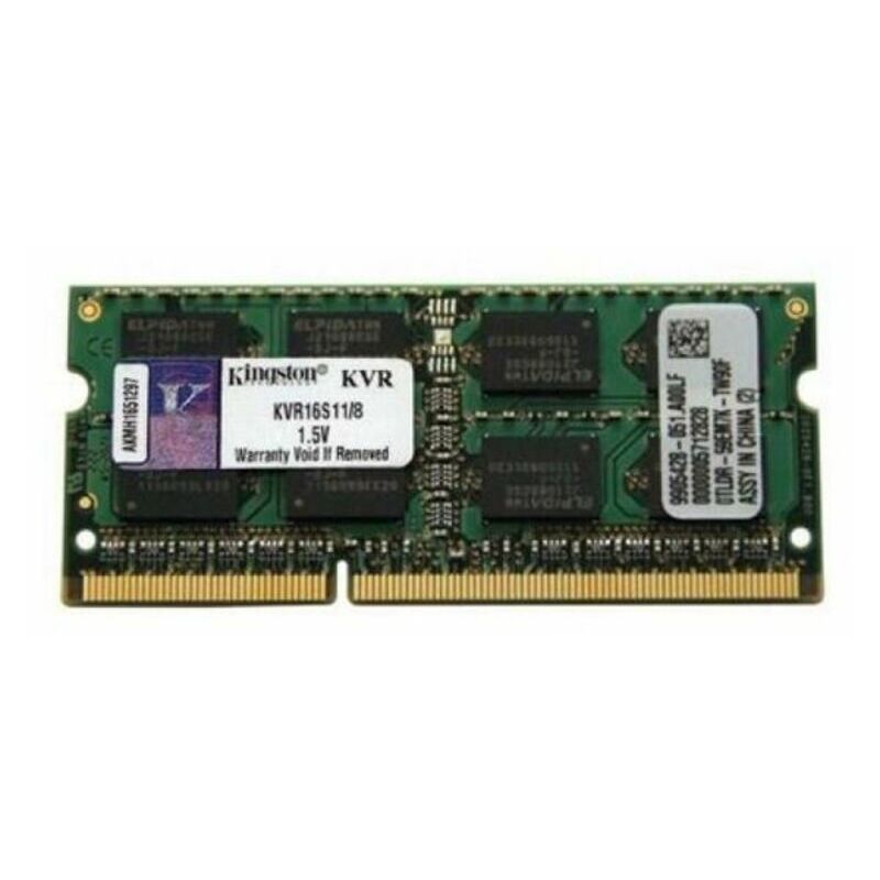 Memoria RAM Kingston IMEMD30095 KVR16S11/8 8 GB 1600 MHz DDR3-PC3-12800 0740617207019 S0202233 Kingston