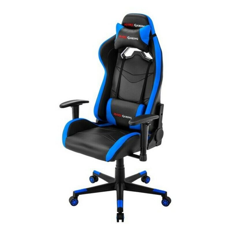 Silla Gaming Mars Gaming AGAMPA0201 Azul Negro 4713105950441 S0214563 Mars Gaming