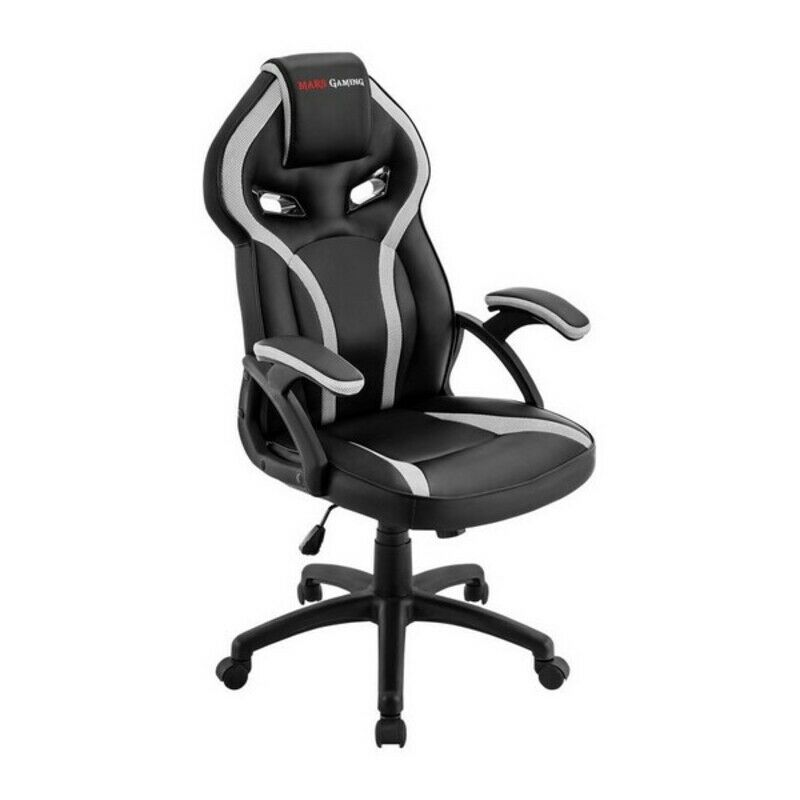 Silla Gaming Mars Gaming AGAMPA0199 Blanco Negro 4713105950588 S0214556 Mars Gaming