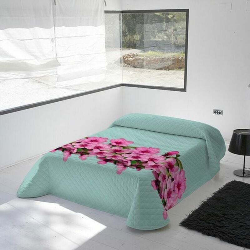 Colcha Flor Almendro Devota & Lomba Cama de 90 (180 x 260 cm) 8420778420879 S2801824 Devota & Lomba