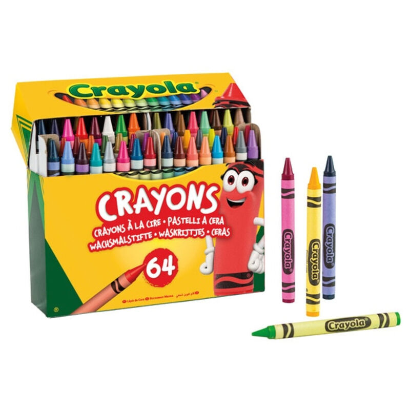 Ceras de colores Crayola (64 pcs) 0071662164485 S2403348 Crayola