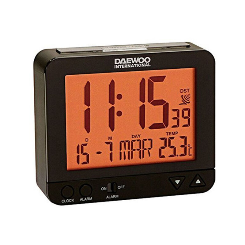 Reloj Despertador Daewoo DBF120 Blanco 8413240574637 S0420499 Daewoo