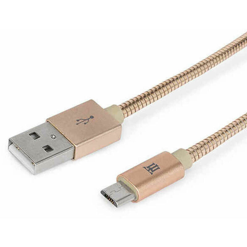 Cable USB a micro USB Maillon Technologique MTPMUMG241 (1 m) 8435555100165 S5601919 Maillon Technologique