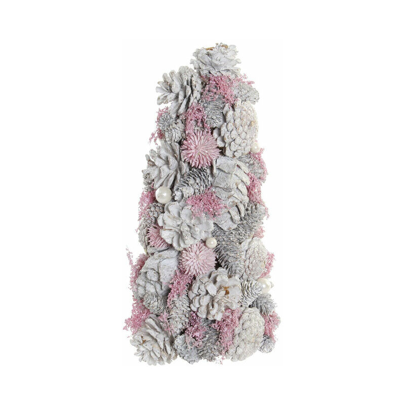 Árbol de Navidad DKD Home Decor Rosa (17 x 17 x 30 cm) 8424001744695 S3024884 DKD Home Decor