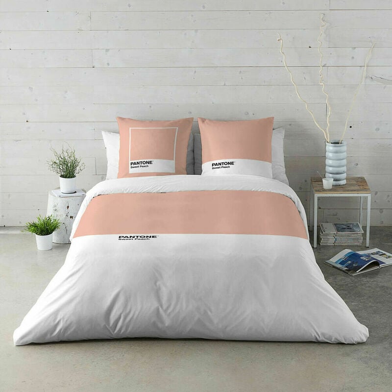 Funda Pantone Sweet peach cama de 150 240 x 220 8445142039273 s2805549