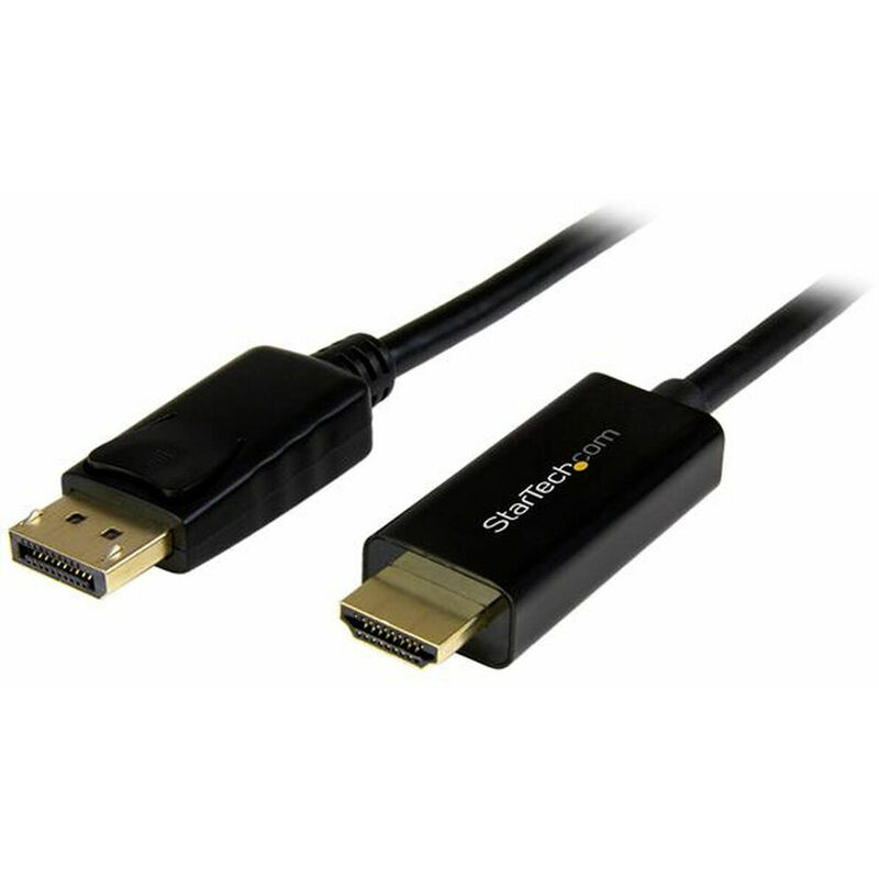 Adaptador DisplayPort a HDMI Startech DP2HDMM3MB 4K Ultra HD 3 m Negro 0065030865388 S55057855 Startech