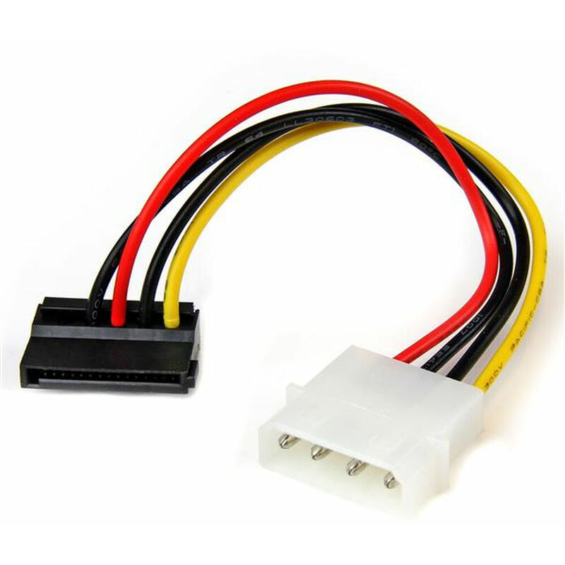 Startech.com Adaptador Cable 15cm alimentación ángulo la izquierda 15 pines molex 4 lp4 satapowadpl de acodado 0065030848350 s55057058