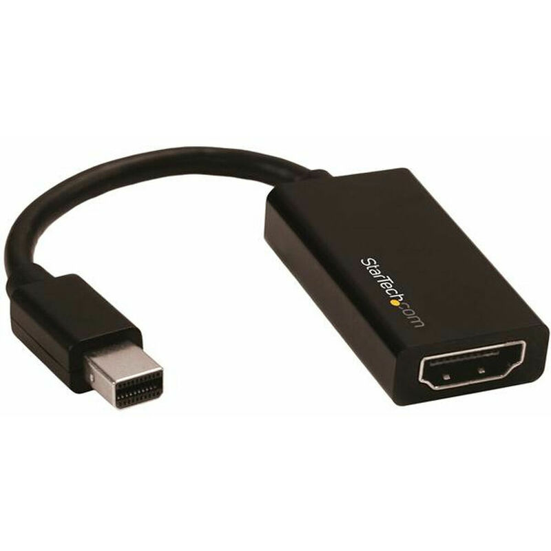 Adaptador Mini DisplayPort a HDMI Startech MDP2HD4K60S 4K Ultra HD Negro 0065030865838 S55057916 Startech