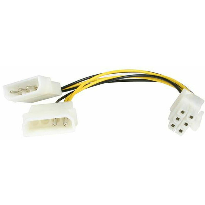 Cable de Alimentación Startech LP4PCIEXADAP 0065030811194 S55056345 Startech