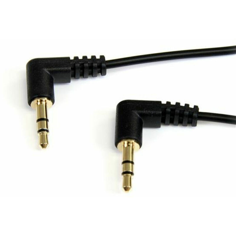 Cable Audio Jack (3,5 mm) Startech MU3MMS2RA 0,9 m Negro 0065030841269 S55056652 Startech