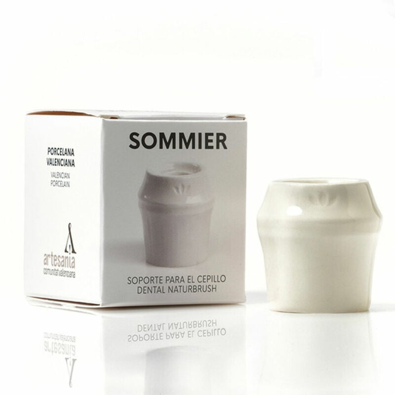 Soporte para Cepillo de Dientes Naturbrush Sommier Blanco 8437017300670 S0578558 Naturbrush