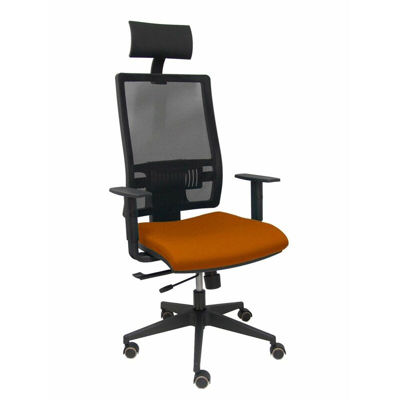 Silla de Oficina con Cabecero P&C Horna Traslack bali Marrón 8436586626808 S5703786 P&C