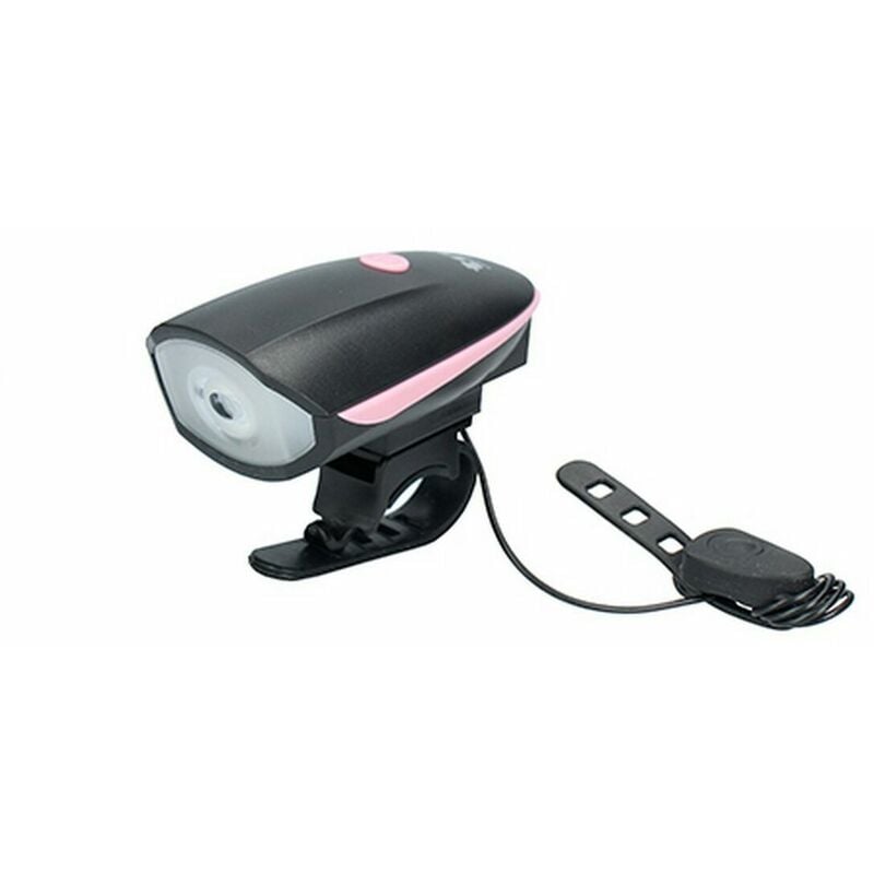 Electron Tmtor014p Luz led de 3w 250lm y 4 modos para bicicleta con bocina color rosa 8436034268284 s6501546