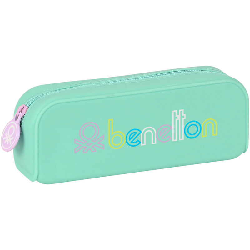 Estuche Escolar Benetton world menta 18.5 7.5 5.5 cm 8412688458301 s4305647 185x55x75