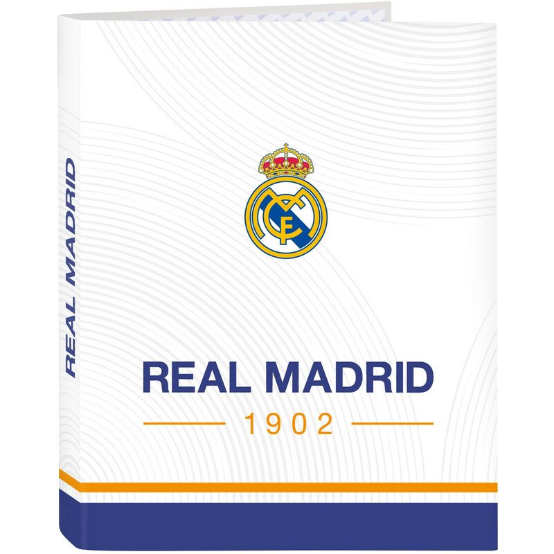 Safta Carpeta Folio 4 ani.mixtas real madrid 1ª equip. 2122 multicolor 512154067 de anillas azul a4 26.5 33 8412688447886 s4304627