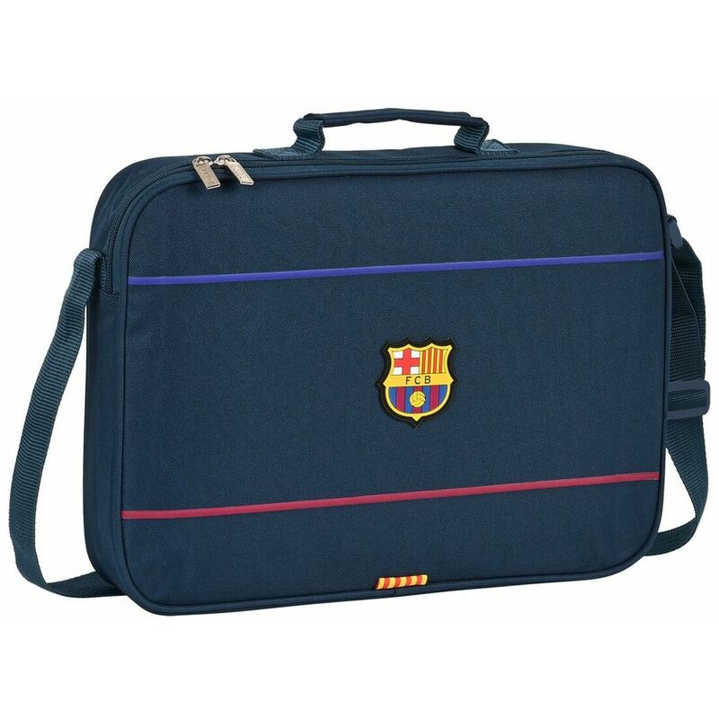 Cartera Escolar F.c. barcelona azul 38 x 28 6 cm 8412688449774 s4304819