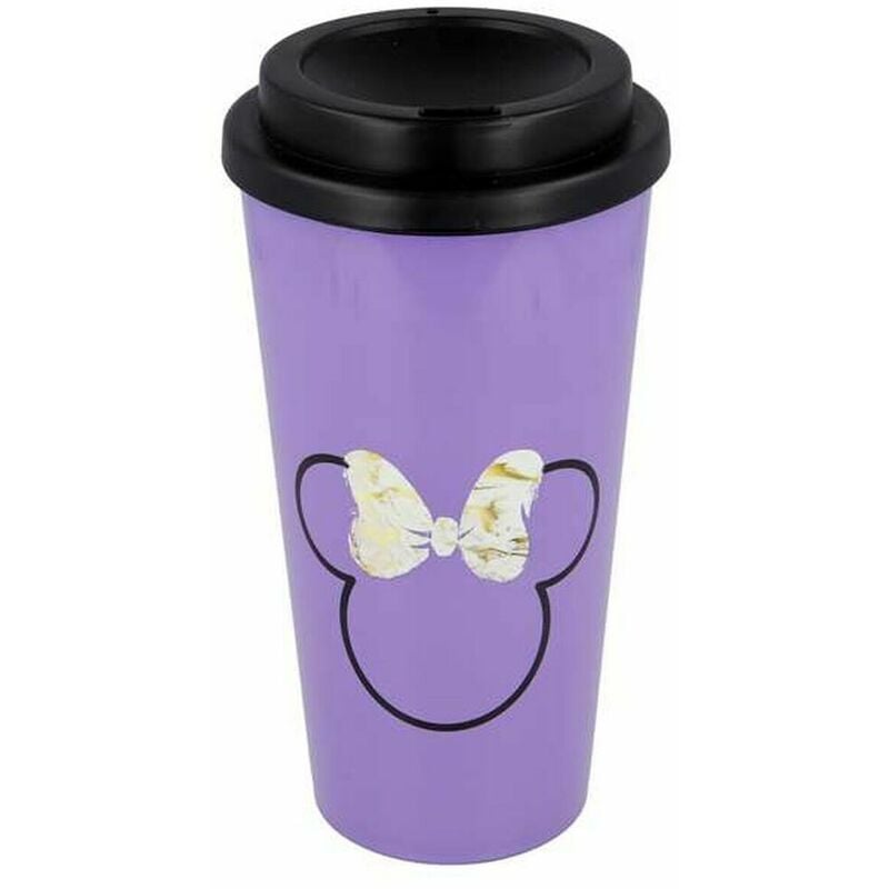 Stor Vaso De café para llevar reutilizable 520 ml minnie mouse con tapa 8412497010493 s2417526