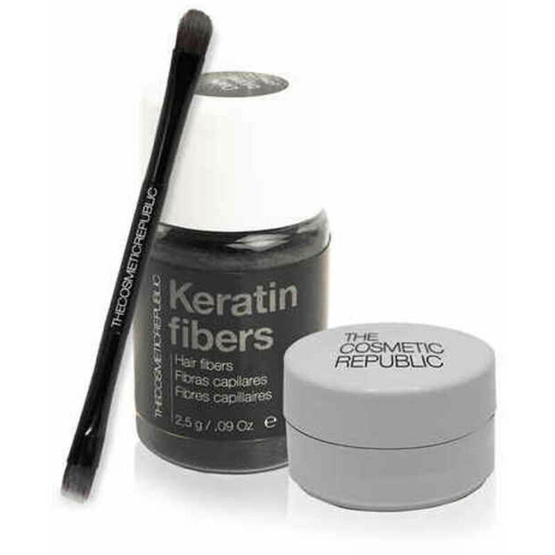 Máscara de Pestañas The Cosmetic Republic Keratin Kit Rubio Oscuro (2,5 g) 8437009592366 S4258077 The Cosmetic Republic