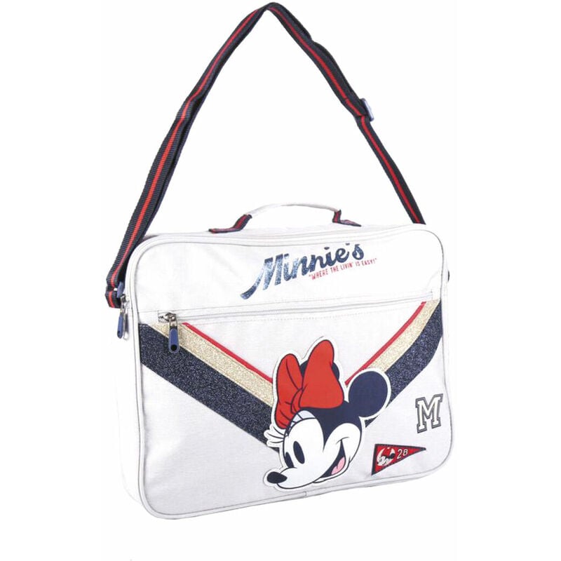 Mochila Unisex Niños cartera escolar minnie mouse gris claro 29 x 60 38 8445484083309 s0731567