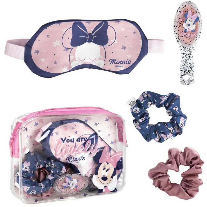 Set de Belleza Minnie Mouse Stich Accesorios Multicolor (5 pcs) 8427934597819 S0728740 Minnie Mouse