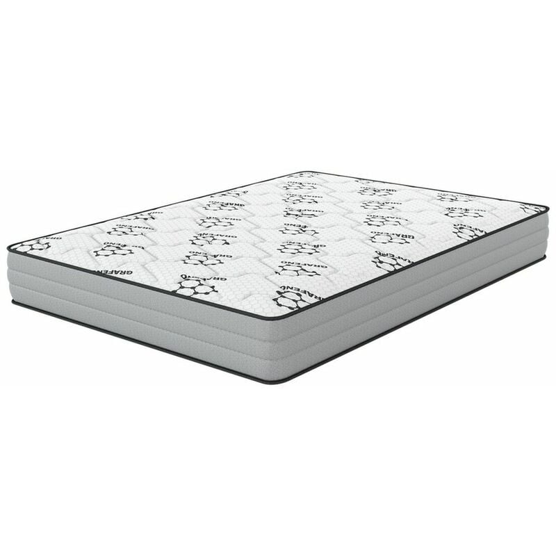 Colchón Viscoelástico Graphene Lite Bio Max Cama de 150 (150 x 180 cm) 8435582240384 S6300491 BigBuy Wellness