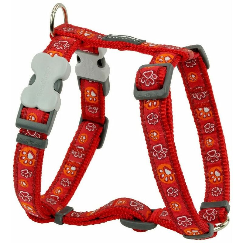 Arnes Red Dingo muticolor 4566 cm para perro style rojo huella de animal 3761 9330725056596 s6100179 gmbh