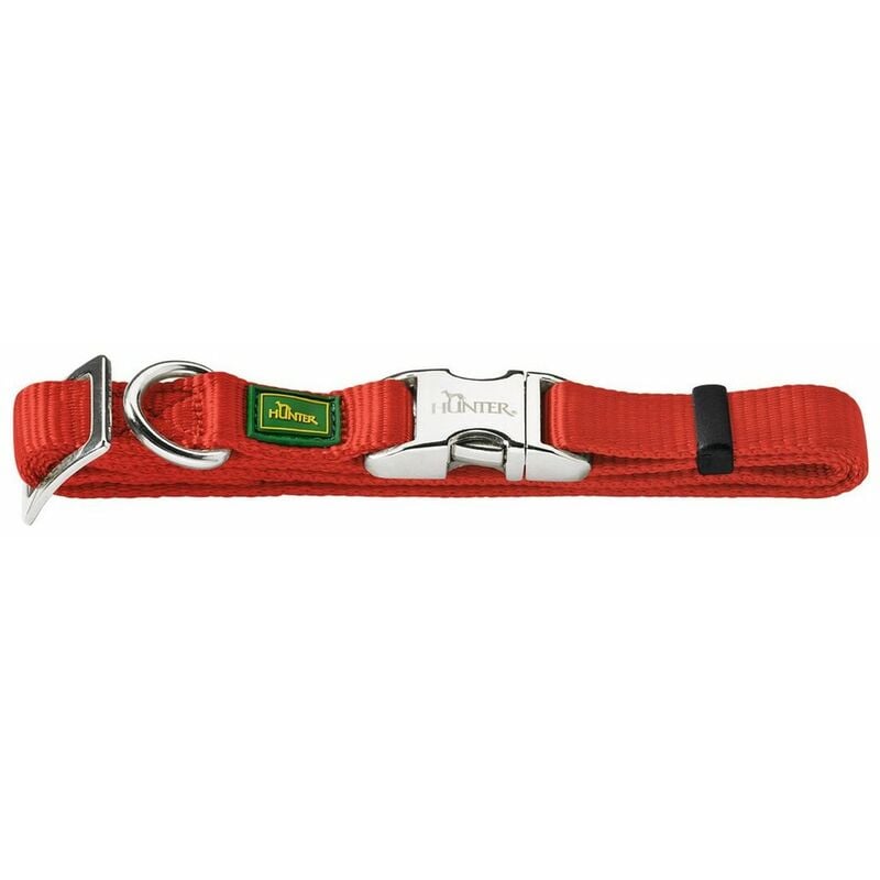 Collar Hunter Vario basic alustrong rojo para perros. l 45 65 del cuello strong 4565 4016739435163 s6100457