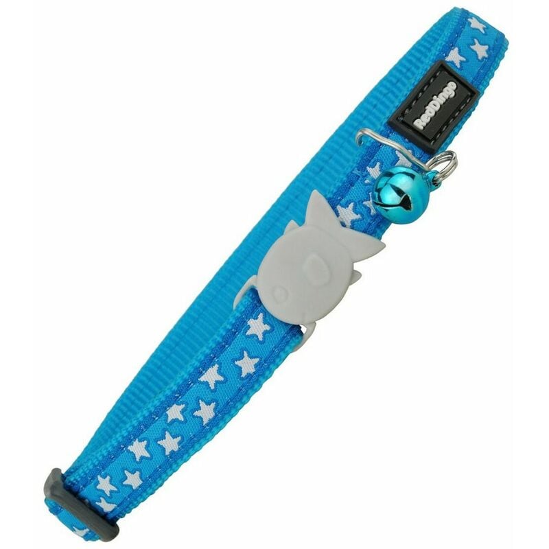 Collar para Gato Red Dingo Style Azul Estrellas (1,2 x 20-32 cm) 9330725046184 S6103430 Red Dingo