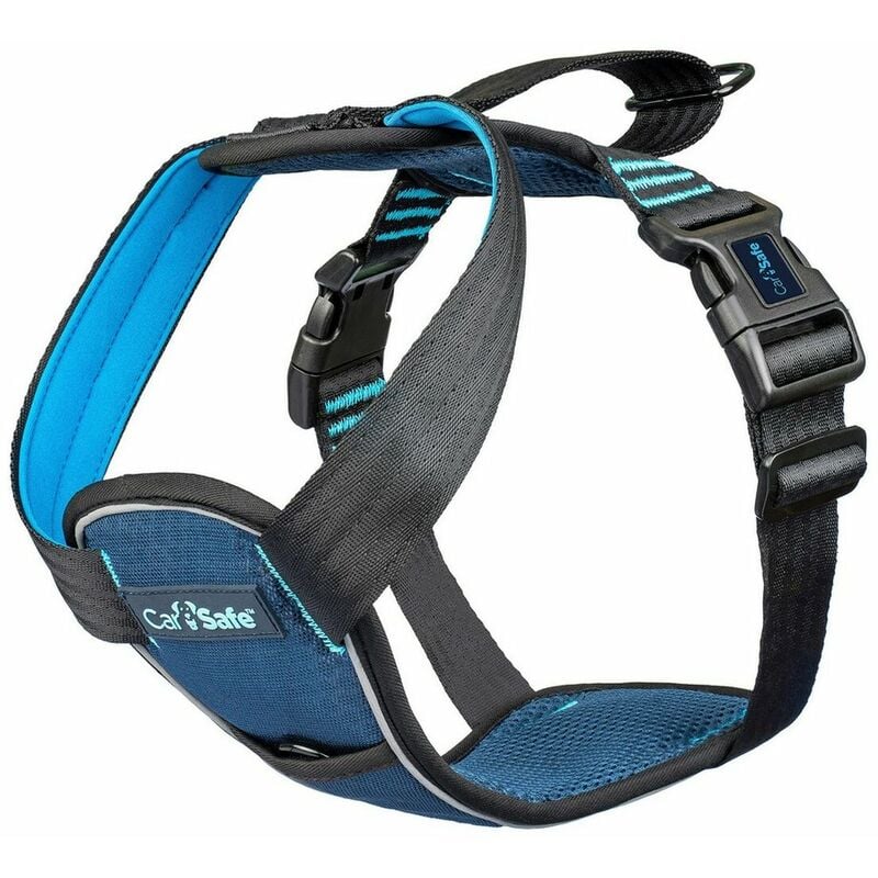 Arnés para Perro Company of Animals Carsafe Crash Tested Azul 60 cm De viaje 0886284293600 S6100593 Company of Animals