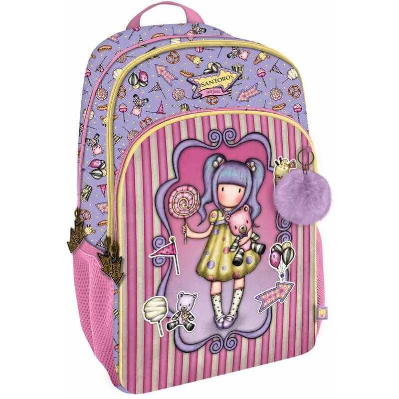 Mochila Escolar Gorjuss First prize Lila (29 x 45 x 17 cm) 5018997637616 S4306660 Gorjuss