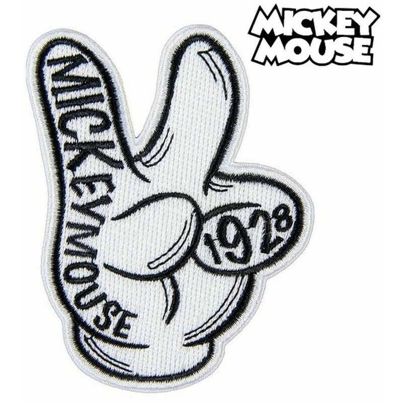 Parche Mickey Mouse Blanco Poliéster 8427934285860 S0723130 Mickey Mouse