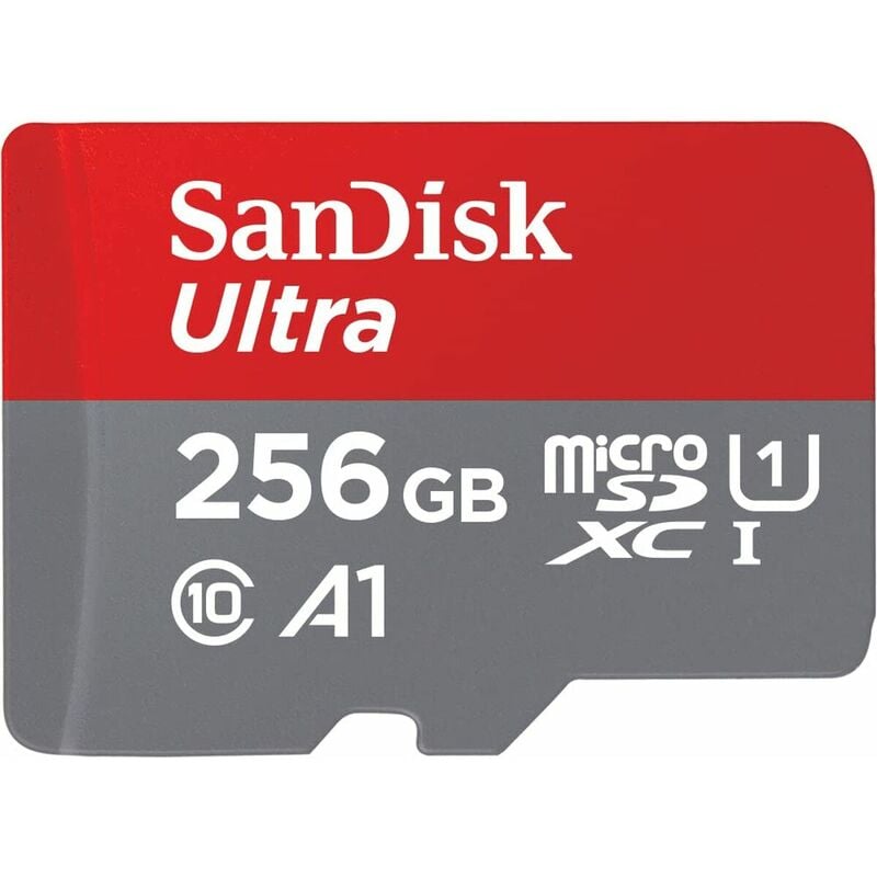 Tarjeta de Memoria Micro SD con Adaptador Western Digital SDSQUAC-256G-GN6MA 0619659200565 S55159956 Western Digital