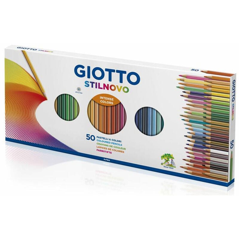 Lápices de colores GIOTTO Stilnovo Multicolor 50 Piezas 8000825018145 S8408336 Giotto