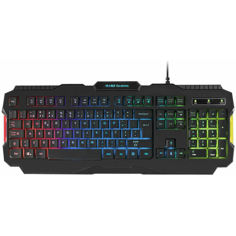 Teclado Gaming Mars Gaming MRK0PORTU Qwerty Portugués 4713105966916 S7814078 Mars Gaming