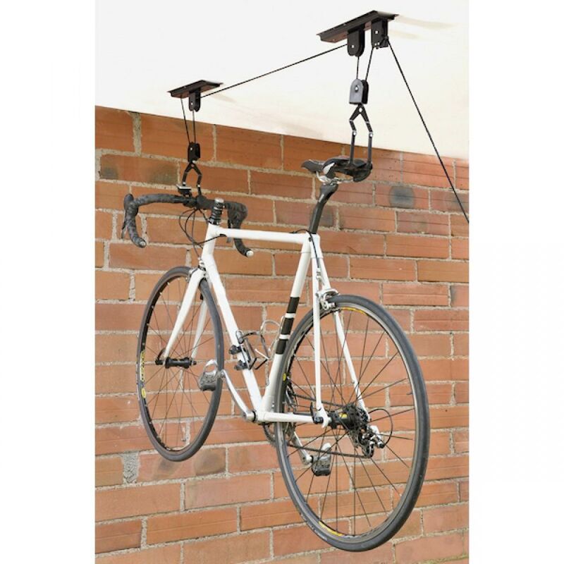Porte-vélo 20 kg à fixation au plafond - 554289 - Silverline