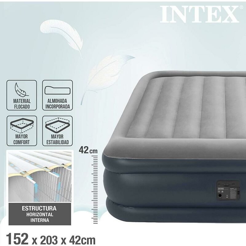 Intex Queen Essential Rest matelas gonflable 152x203x46 cm