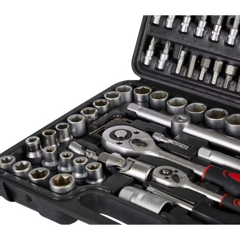 Mallette Outillage 172 Pièces BGS DIY - Jeu De Douilles Complet Pour Bricolage Et Réparation